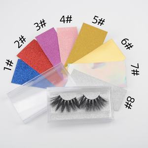 Vente en gros de cils en soie en bande fluffy de 15 à 20 mm, faux cils en vison, fournisseur de faux cils, 0,05 mm, naturels, biodégradables, 5D, végétaliens, écologiques - Product Image 4