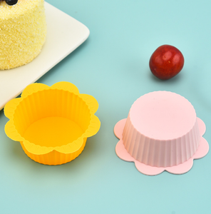 Tasse à muffins en silicone sans BPA épaissie 8G fleur <span class=keywords><strong>muffin</strong></span> cupcake doublure cuisson silicone <span class=keywords><strong>muffin</strong></span> cupcake moule - Product Image 2