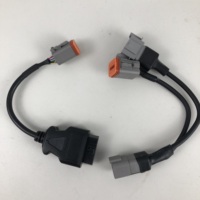 OBD2 OBD Vocom Pen-ta-VODIA Kabel 6-pins 8-pins Industriële Maritieme Motor boot Diagnose Gereedschap Kabel Vodia Industriële Maritieme Motoren