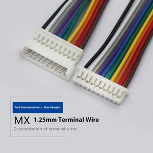 Molex 1.25毫米工业设备终端线2-12P电力设备电缆空气连接线束，用于电气设备 - Product Image 2
