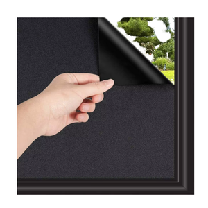 Film adhésif décoratif pour fenêtre Chaoying, <span class=keywords><strong>occultant</strong></span> total à 100 %, motif floral gravé moderne, PVC statique de 2 mils d'épaisseur - Product Image 1