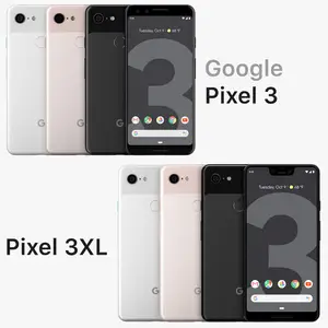 Para Google Pixel 3 Xl 6 pulgadas Octa-Core Single SIM 4G LTE 64GB 128GB 256GB 12.2MP Android Desbloqueado Smartphone Seminuevo
