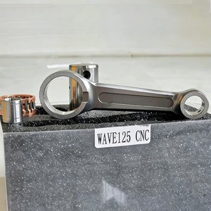 ก้านสูบ CNC ฟอร์จ สำหรับรถ WAVE <span class=keywords><strong>125</strong></span> ประสิทธิภาพสูง สำหรับ PCX160 LEAD GIORNO WAVE125 R15 EXCITER150 อะไหล่แต่งเครื่องยนต์ - Product Image 6