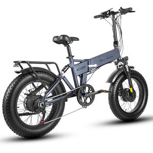 Vélo de montagne électrique pliable avec moteur sans balais à double entraînement de 20 pouces, batterie au lithium 48V 15AH - Product Image 3
