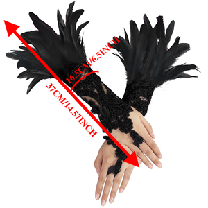 Disfraz de Halloween de la Reina Malvada (Maleficent) con tocado de cuernos y capa de plumas. - Product Image 6