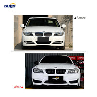 Cubierta de Parachoques Delantero Estilo E90 M4 de Plástico PP GUGO para BMW Serie 3 E90 LCI Sedán 2009-2012, Kit de Carrocería