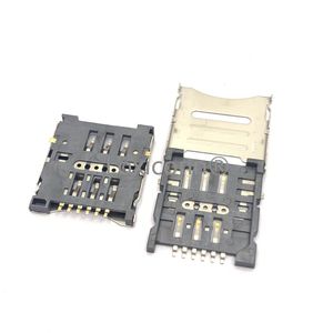 Đầu Nối Thẻ <span class=keywords><strong>Sim</strong></span> Chống Nghiền Loại Kéo Đẩy Chất Lượng Cao Đầu Nối Ổ Cắm Micro <span class=keywords><strong>Sim</strong></span> 6 Pin Đầu Nối Khe Cắm Thẻ 1.8H - Product Image 4
