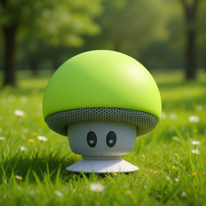 Haut-parleur Bluetooth Myrva Mushroom V5.0 avec batterie rechargeable, portable, pour usage intérieur - Product Image 2