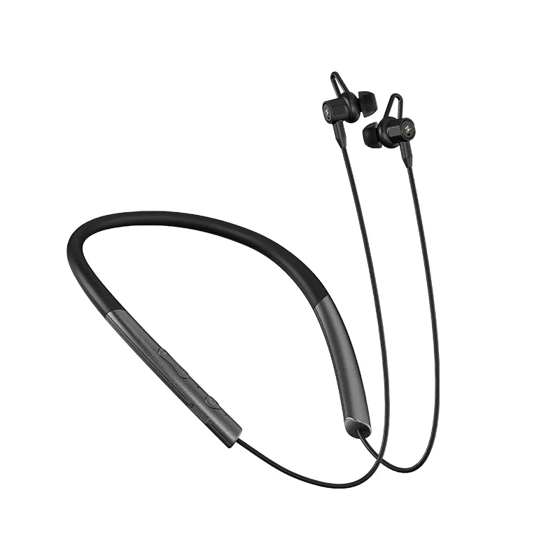 sports neckband headphone with Dual Dynamic Driver In-Ear Wireless Earphones Neckband