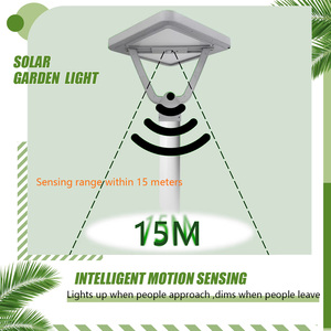 Lámpara Solar LED para Caminos <span class=keywords><strong>de</strong></span> Aleación <span class=keywords><strong>de</strong></span> Aluminio Fundido a Presión con Clasificación IP65 para Campos <span class=keywords><strong>de</strong></span> Golf - Product Image 2
