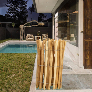 Cercado de Piscina Temporal, Removible, Delgado, Portátil, de Metal, PVC y Malla de Madera, Ecológico, Impermeable y Personalizado de Primera Calidad - Product Image 3
