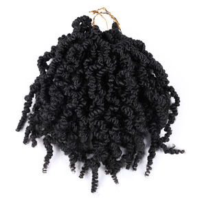 <span class=keywords><strong>Cheveux</strong></span> synthétiques à basse température pour tresses au crochet, torsades courtes, torsades pré-tressées, torsades Passion, tresses à trame unique, vente en gros - Product Image 2