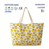 Sac fourre-tout en toile tendance pour la plage, base résistante au sable, grande capacité, design personnalisable - Cadeau promotionnel pour serviettes et essentiels