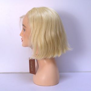 Pelucas Bob Rubias con Encaje Frontal, Cabello Humano Vietnamita con Cutícula Alineada, Pelucas de Cabello Humano con Encaje Frontal 13x4 de Alta Calidad - Product Image 4