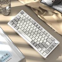 Pabrik grosir serangan hiu K85 pemicu Cepat saklar magnetik Keyboard mekanik 82 tombol 75% RGB