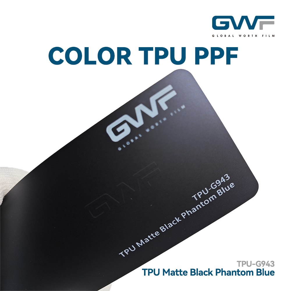 TPU Negro Mate Azul Fantasma