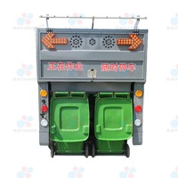 Nettoyeur de voirie industriel à aspiration avec réservoir d'eau de 600L, pompe de 1500W, canon haute pression pour aéroports, routes, rues, usines