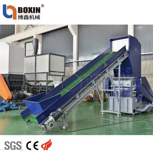 500kg small pet bottle crusher recycled plastic pallet crusher plastic crushing machine