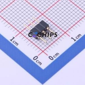 MH200V-11-03-1000 Pin Header Through hole Component (THT),P=2mm Connector 1x3P 2mm Round Pin Through Hole - Product Image 2
