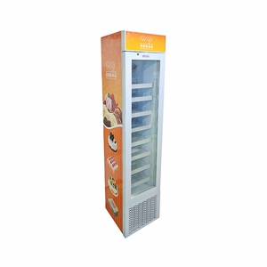 Haagen Dazs Pantalla Congelador Real de una sola temperatura Puerta de vidrio transparente Cofre Congelador Modo de refrigeració<span class=keywords><strong>n</strong></span> por aire de doble temperatura - Product Image 1