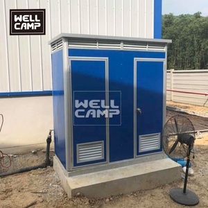 Wellcamp xách tay nhà vệ sinh phòng rửa thuận tiện nhà vệ sinh ngoài trời phẳng gói container nhà vệ sinh xách tay <span class=keywords><strong>WC</strong></span> phòng tắm - Product Image 4