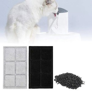 Filtros de repuesto de carbono Premium HYRA <span class=keywords><strong>Drinkwell</strong></span> filtros de <span class=keywords><strong>fuente</strong></span> de agua para perros y <span class=keywords><strong>gatos</strong></span> paquete de 3 negro/blanco - Product Image 5