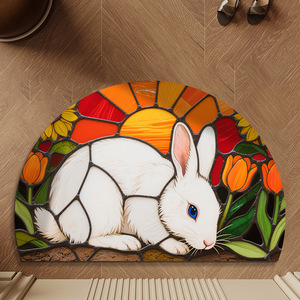 Nuovi Tappetini Antiscivolo 40*60cm per Porta e Pavimento / <span class=keywords><strong>Tappeto</strong></span> Cartoon per Cucina e <span class=keywords><strong>Bagno</strong></span> / Tappetini Lavabili per Cucina e Pasqua - Product Image 4