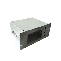 Gabinete de caja de aluminio 6u 1u Amplificador Rack Power 2000wat Box Body Hifi Housing Amplificadores