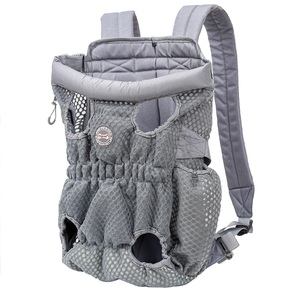 Sıcak satış küçük evcil hayvan sırt çantası köpek taşıma çantası ayarlanabilir taşınabilir hayvan baskı dayanıklı naylon PC örgü pamuk sapanlar yapılmış - Product Image 1
