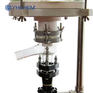 Lò phản ứng thủy tinh với thiết bị kết tinh chân không mát - Product Image 4