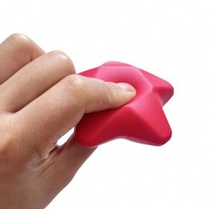 ของเล่นส่งเสริมการขายรูปดาวโฟมพิมพ์โลโก้สีสันสดใส ลูกบอลคลายเครียดรูปดาวทำจากโฟม PU - Product Image 4