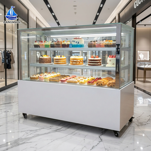 Vitrina Refrigerada Moderna y Transparente para Pastelería, con Control Digital de Temperatura y Puerta de Vidrio, para Exhibición de Pasteles - Product Image 1