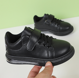 รองเท้าผ้าใบสีดำสำหรับเด็ก พื้นนุ่ม รองเท้าลำลองสำหรับเด็กผู้ชาย รองเท้าวิ่งลำลองสำหรับเด็ก - Product Image 6