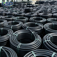 Conduite électrique en HDPE approuvée ISO CE, haute résistance aux chocs, formule résistante aux intempéries, pour utilisation dans les projets solaires hors sol