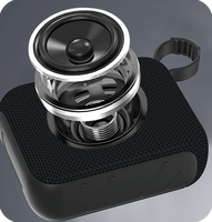 Altavoz inalámbrico de tela OEM logotipo personalizado 5W BT altavoz portátil con sonido de alta calidad diseño personalizado