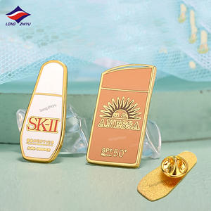 Longzhiyu-insignias de esmalte duro de estrella personalizadas, 15 años de fábrica, con Logo, personaje divertido, Dominos, solapa de Pizza, insignias - Product Image 6