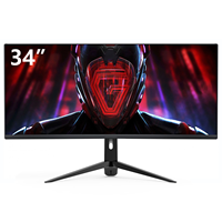 Moniteur de jeu pour ordinateur LCD incurvé ultra-large 4K haute résolution de 34 pouces avec un taux de rafraîchissement de 165 Hz 3440*1440P