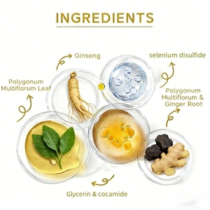 Champú Nutritivo, Aclarante e Hidratante de Uso Diario, Anticaspa, <span class=keywords><strong>Sin</strong></span> <span class=keywords><strong>Sulfatos</strong></span> ni <span class=keywords><strong>Siliconas</strong></span>, 300 ml, para Hombres Adultos - Product Image 2