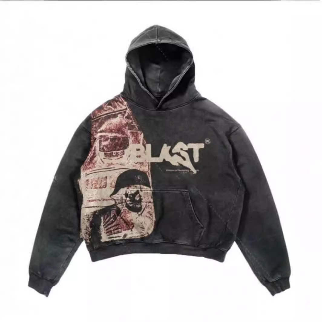 Black hoodie