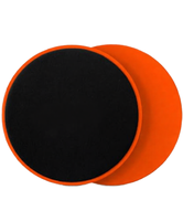 Discos Deslizantes de Doble Cara ABS+EVA para Ejercicios, 18 cm, Multifuncionales, para Alfombra, Piso de Madera, Gimnasio en Casa, Entrenamiento Corporal, Fitness