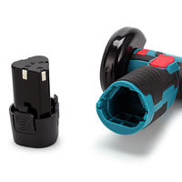 Petite meuleuse de 3 pouces machine à outils électriques micro mini meuleuse d'angle électrique sans fil alimentée par batterie au lithium pour couper le métal