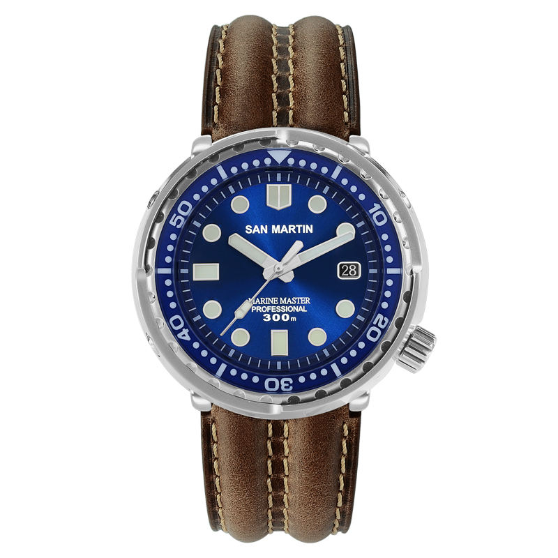 San Martin Tuna Watch 30ATM Diver's Watch for Men