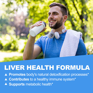 Factory Direct Liver Kidney Capsules with Zinc Promotes Overall Wellness Vitality Processes Metabolic Health Immune Support - Product Image 5