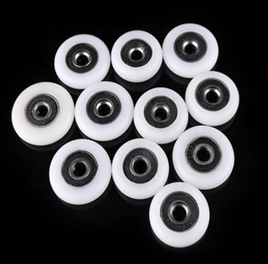 Roues <span class=keywords><strong>de</strong></span> guidage en nylon au design moderne Rouleaux <span class=keywords><strong>de</strong></span> poulie POM <span class=keywords><strong>pour</strong></span> accessoires <span class=keywords><strong>de</strong></span> <span class=keywords><strong>porte</strong></span> et fenêtre Roue <span class=keywords><strong>de</strong></span> tente à rail droit et incurvé Salle <span class=keywords><strong>de</strong></span> bain - Product Image 1
