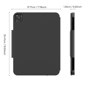 Bàn Phím Trường Hợp Đối Với iPad <span class=keywords><strong>Pro</strong></span> 11 M1 M4 Không Khí 10.9 M1 M3 Máy Tính Bảng Đứng Siêu Mỏng Trọng Lượng Nhẹ Và Tuổi thọ Pin Dài Với Phím Tắt - Product Image 4