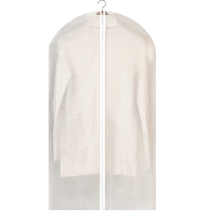 Housse anti-poussière transparente en tissu non tissé imperméable, 60x80cm, 60x100cm, 60x120cm, protection suspendue pour vêtements, manteau, costume - Product Image 2