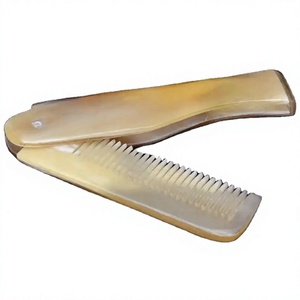 Cepillo de pelo de madera pulido, ecológico, antiestático, duradero, artístico, coleccionable, moderno, hecho a mano, decoración de pared, para barbas - Product Image 1