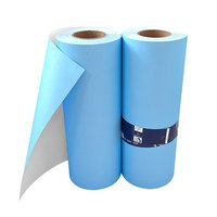 Venta Directa de Fábrica: Rollo de Papel para Plotter CAD de 20 Pulgadas x 50m, Papel Couché para Impresión Láser de una Cara, Azul Químico