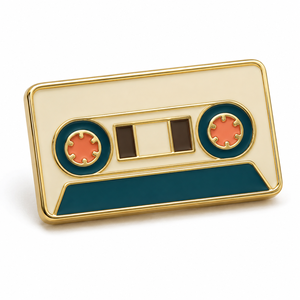 Lot de broches personnalisées en émail dur sur le thème de la musique et de la photographie, vente en gros, logo personnalisé, OEM, ODM, cadeau promotionnel, fabricant - Product Image 3