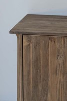 Buffet de style scandinave en pin recyclé, armoire de ferme, armoire à roulettes, armoires en bois